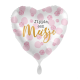 Folieballon Jippie een Meisje (zonder helium)